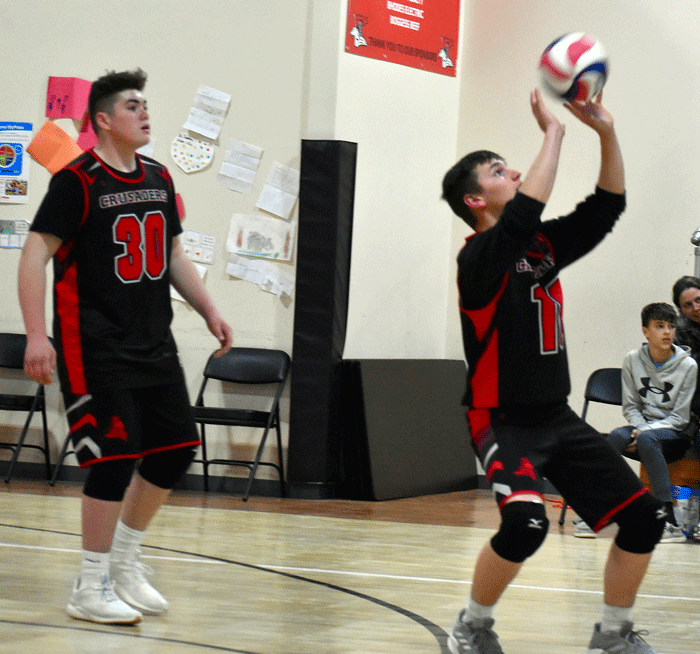 Hillsboro Christian Academy boys win first varsity volleyball match
